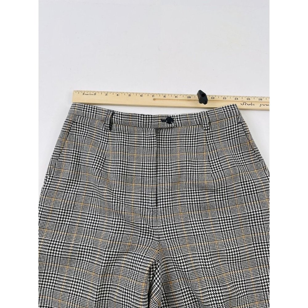 Pendleton Wool Houndstooth Plaid Pleated Trouser … - image 3
